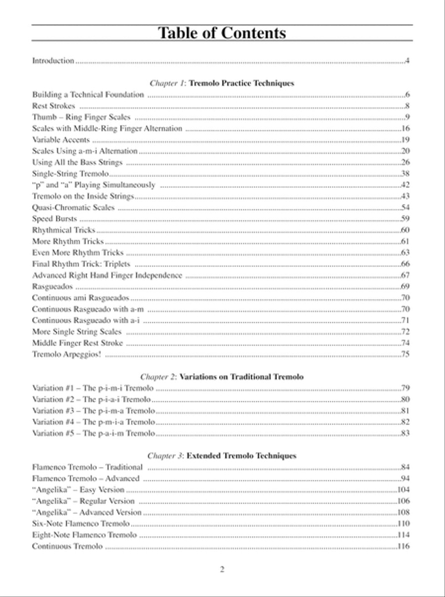The Art of Tremolo The Art of Tremolo Lute scores gallery preview page 3