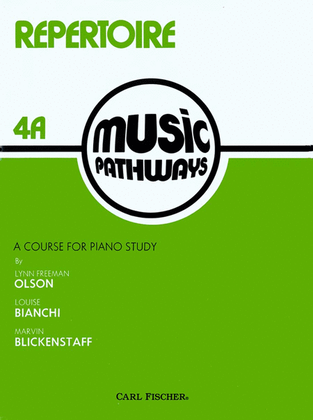 Book cover for Music Pathways - Repertoire 4A