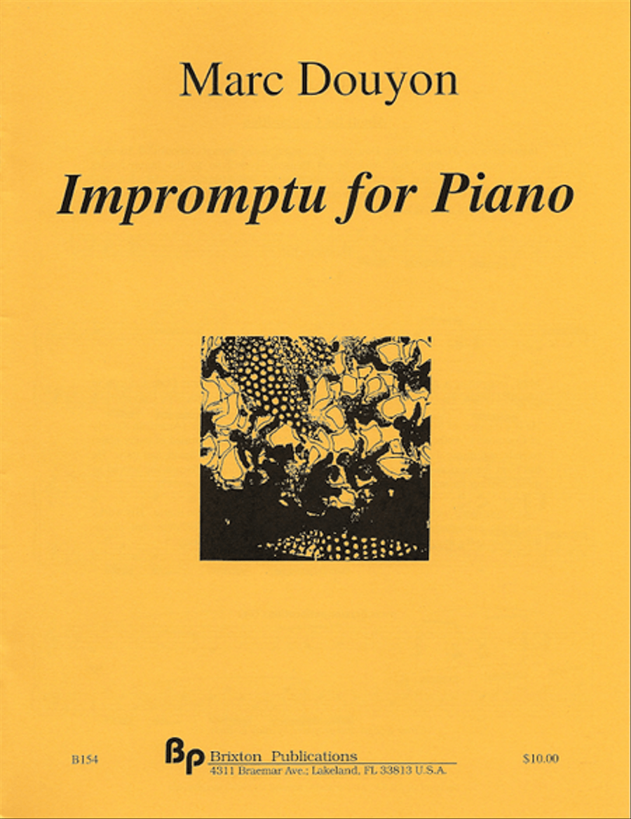 Impromptu for piano Impromptu for piano Piano Solo scores gallery preview page 1