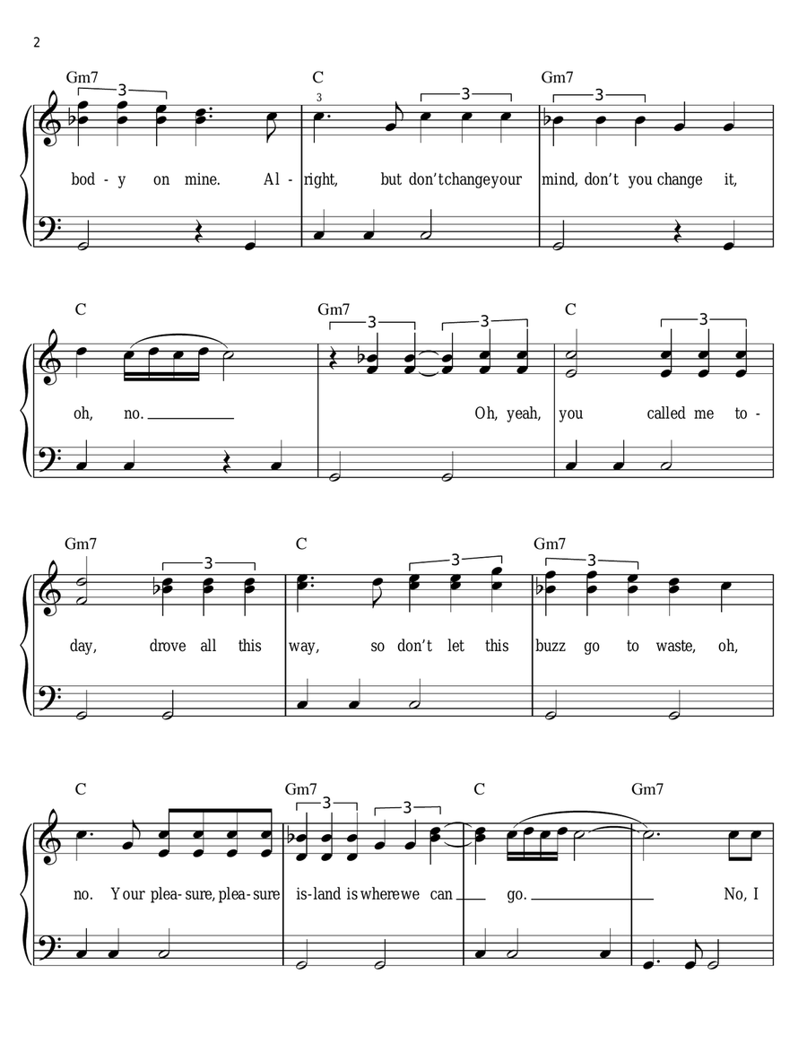 Show Me Easy Piano scores gallery preview page 2