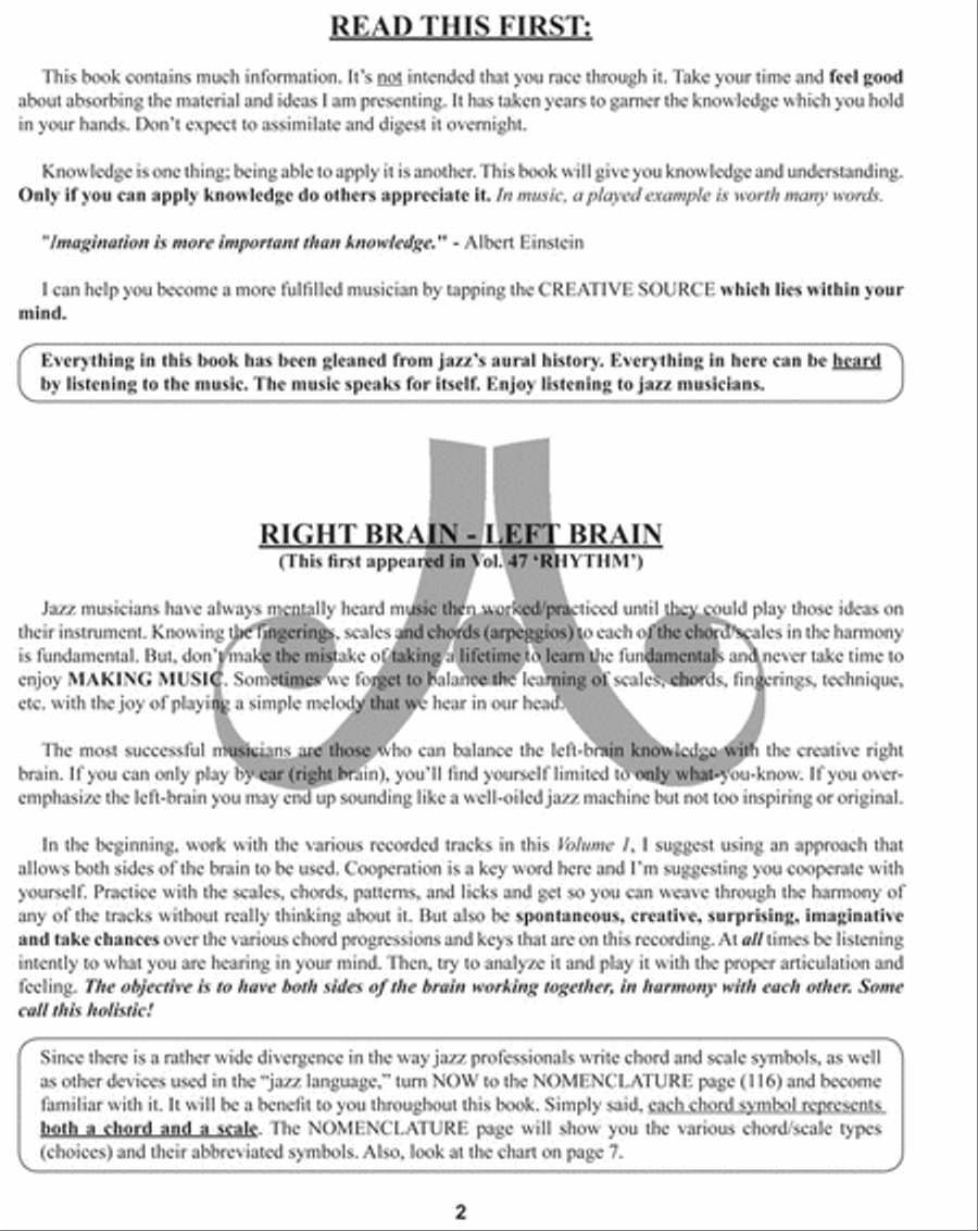 Volume 1 For Guitar - How To Play Jazz & Improvise Electric Guitar scores gallery preview page 3
