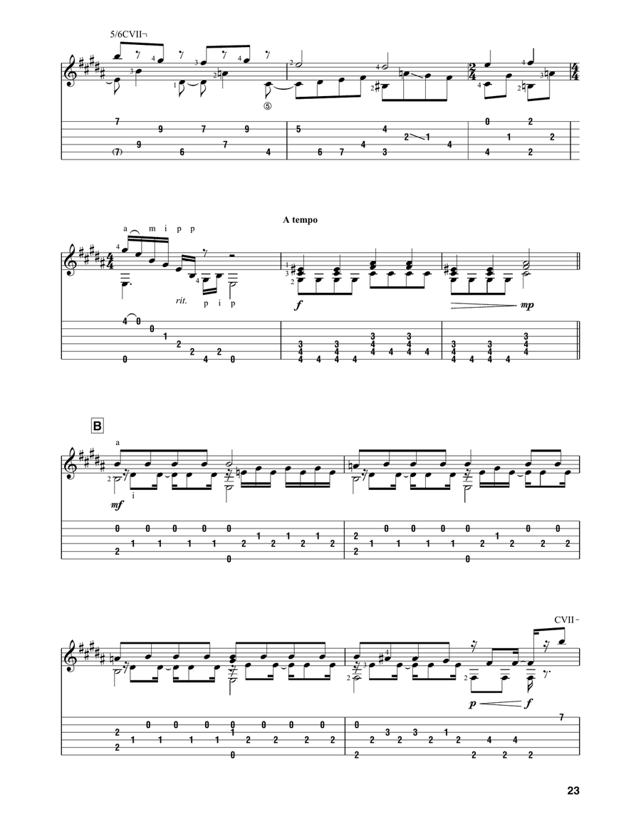 Brighton Rock Acoustic Guitar scores gallery preview page 2