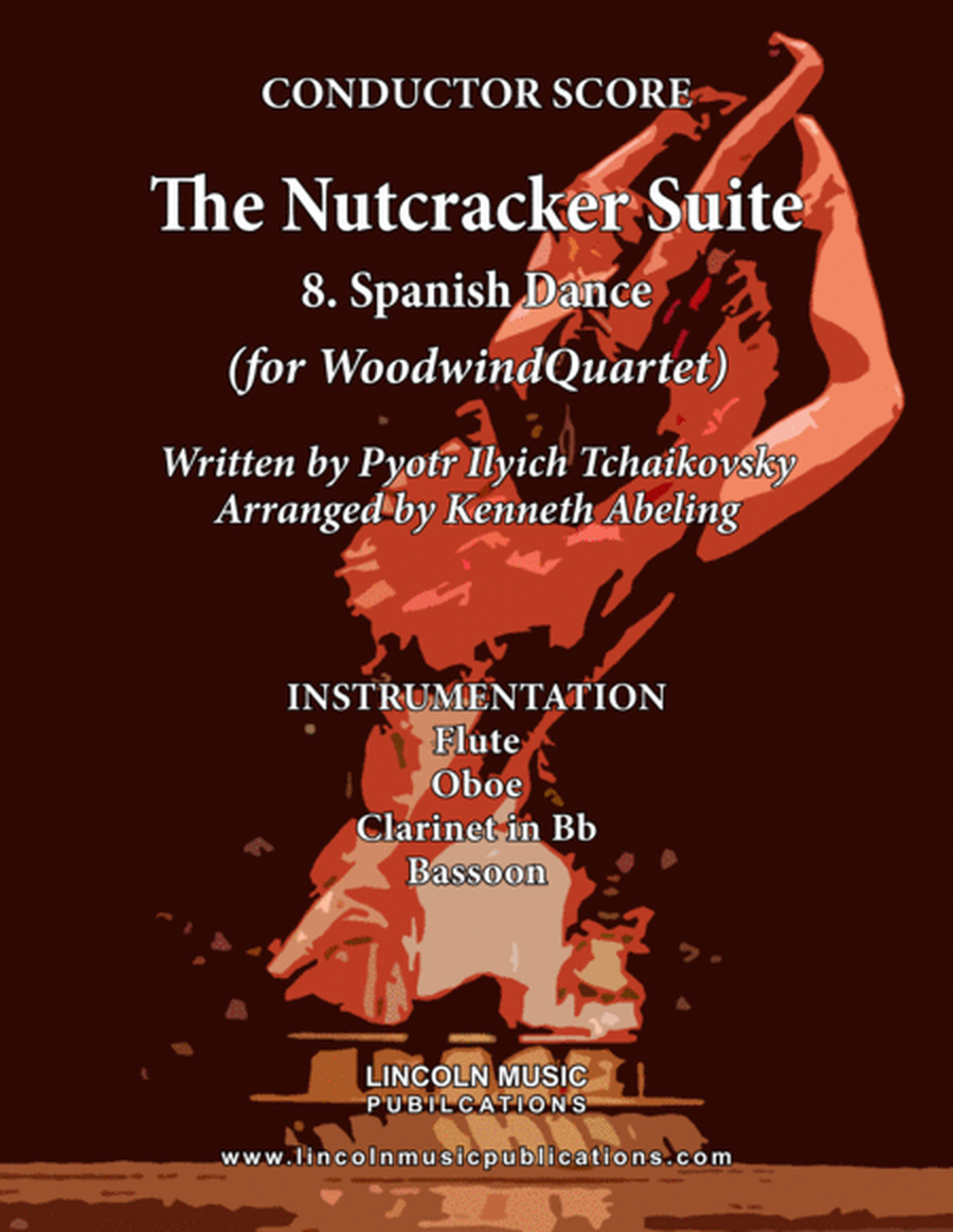The Nutcracker Suite - 8. Spanish Dance (for Woodwind Quartet) image number null