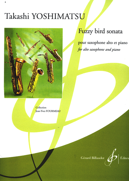 Fuzzy Bird Sonata by Takashi Yoshimatsu Saxophone - Sheet Music