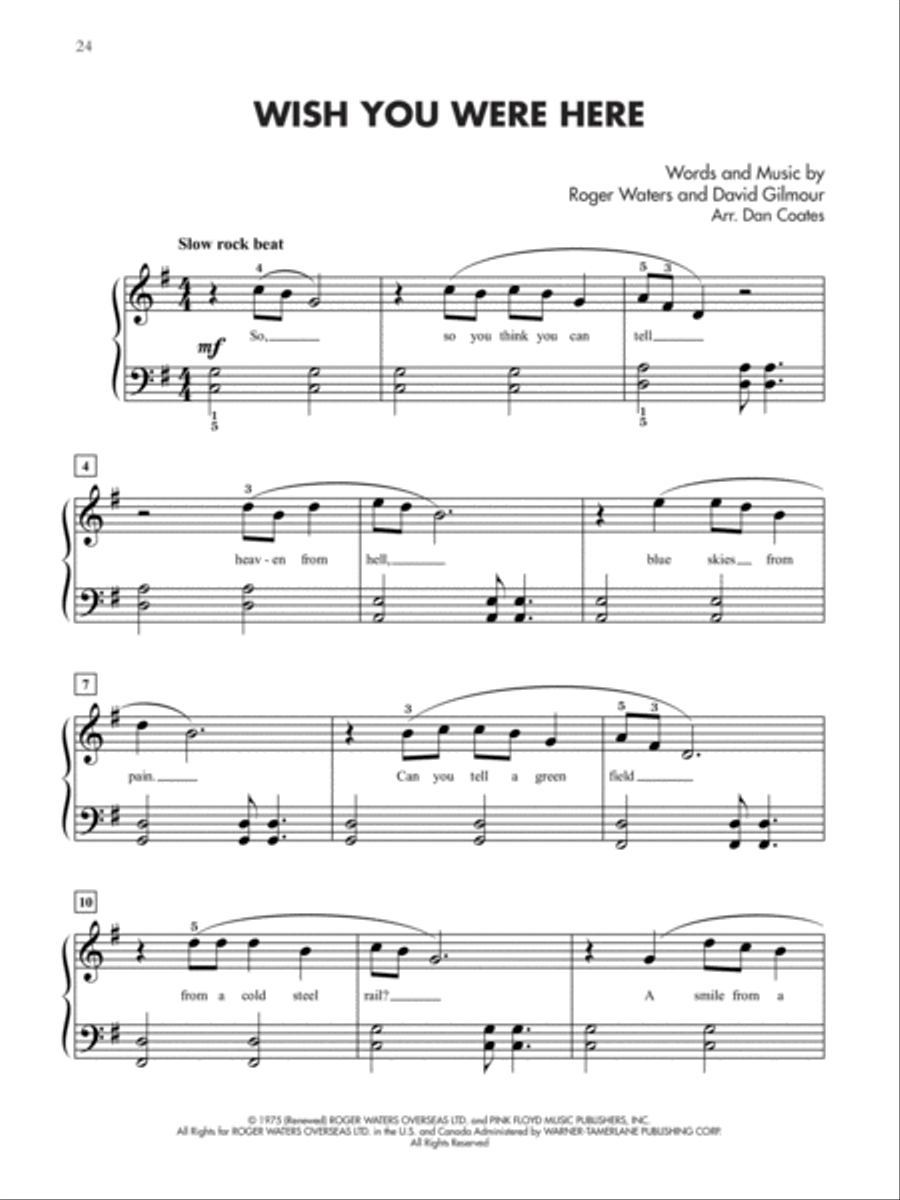 Classic Rock Hits for Teens 1-3 (Value Pack) Piano Solo scores gallery preview page 5