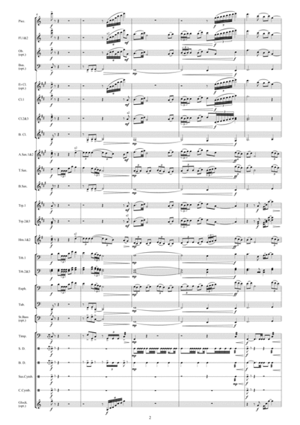 Foster Fanfare - Full Score image number null