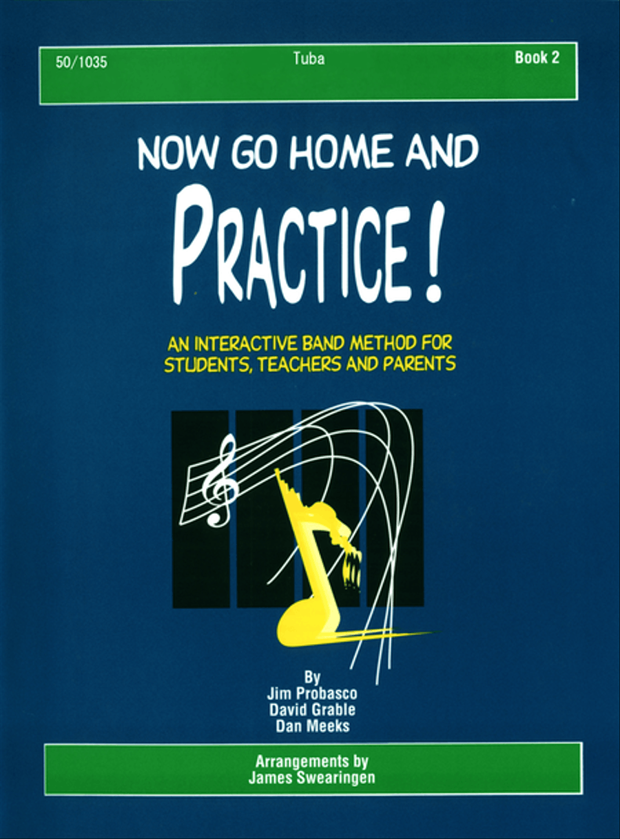 Now Go Home And Practice Book 2 Tuba Tuba scores gallery preview page 1