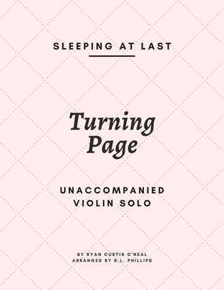 Book cover for Turning Page