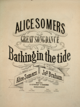 Alice Somers Great Song Dance. Bathing in the Tide