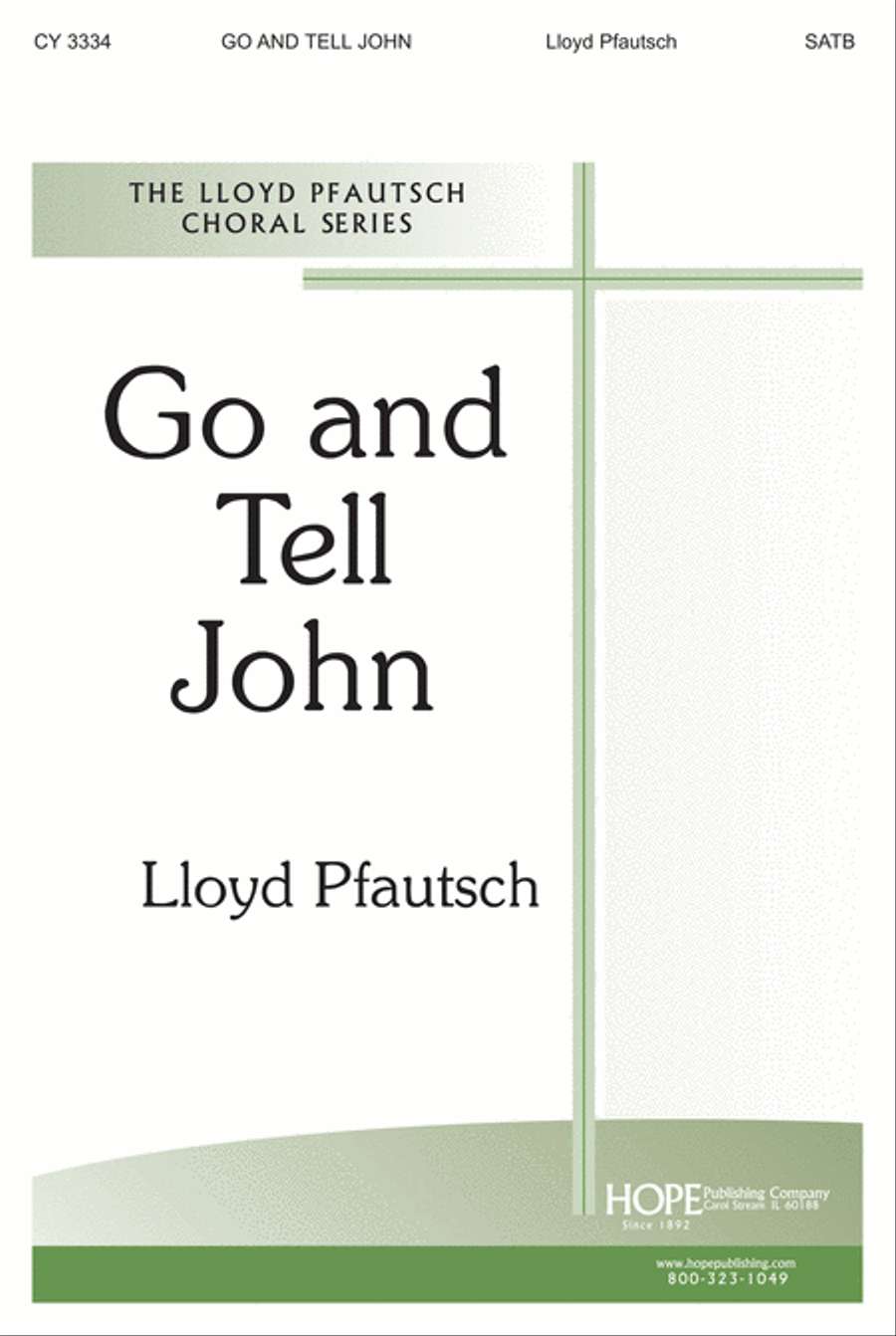 Go and Tell John 4-Part scores gallery preview page 1
