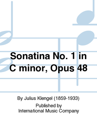 Book cover for Sonatina No. 1 In C Minor, Opus 48