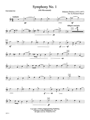 Symphony No. 1 (4th Movement ): 1st Trombone