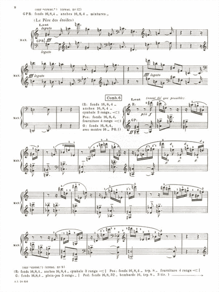 Meditations Sur Le Mystere De La Sainte Trinite Pour Orgue by Olivier Messiaen Organ - Sheet Music