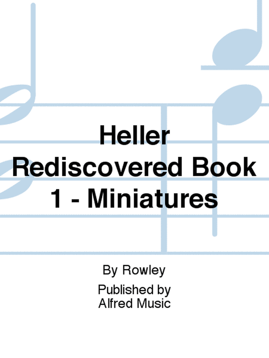 Heller Rediscovered Book 1 - Miniatures