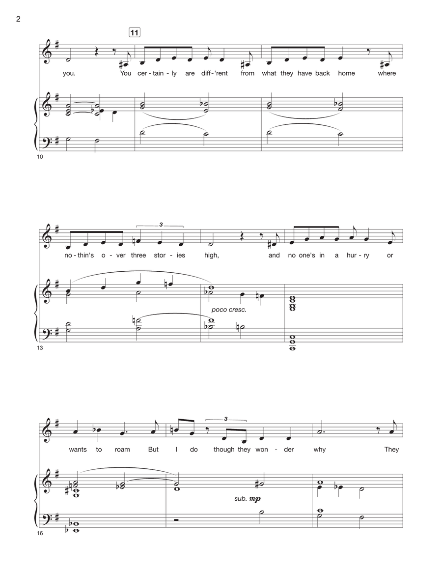 Not For The Life Of Me SSA scores gallery preview page 2