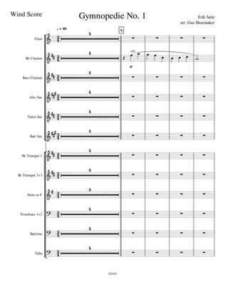 Gymnopedie No. 1 - Marching Band Arrangement