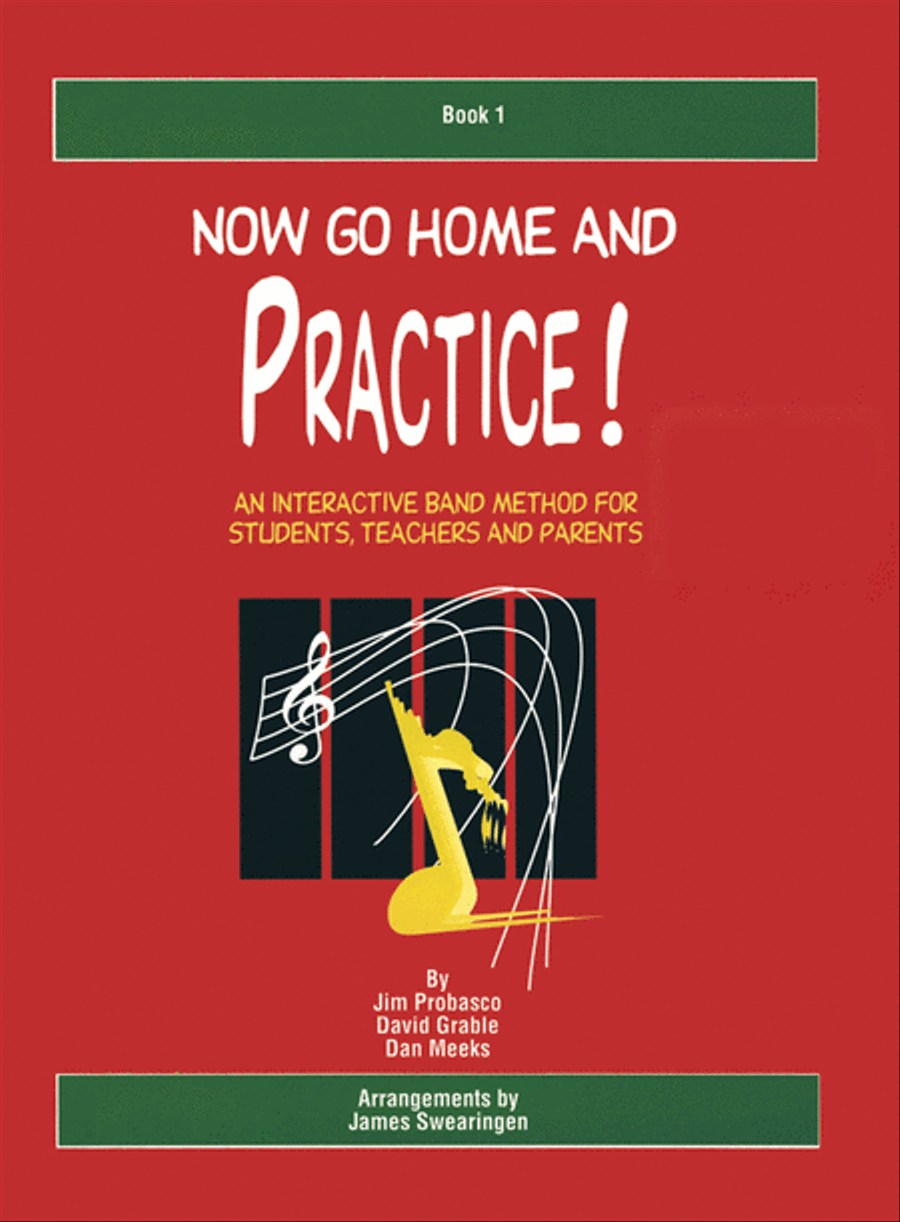 Now Go Home And Practice Book 1 Baritone Sax Baritone Saxophone scores gallery preview page 1
