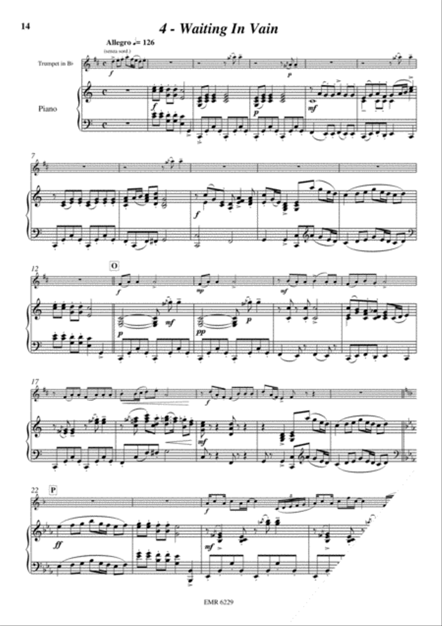 Japanese Folksongs Trumpet Solo scores gallery preview page 6