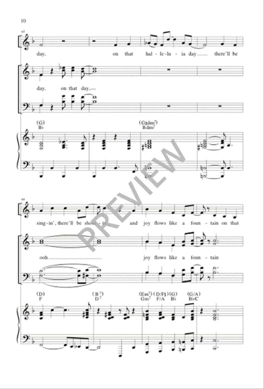 On That Day 4-Part scores gallery preview page 9