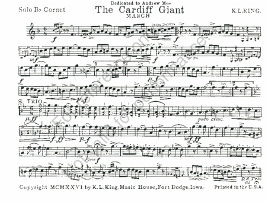 The Cardiff Giant Set of Parts scores gallery preview page 2