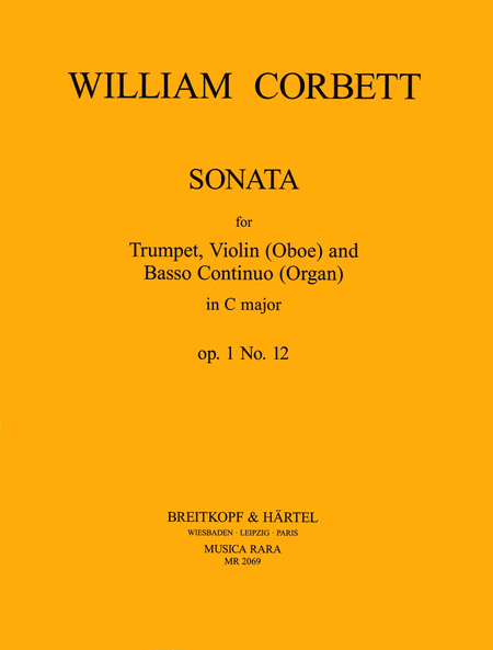 Sonata in C major Op. 1/12