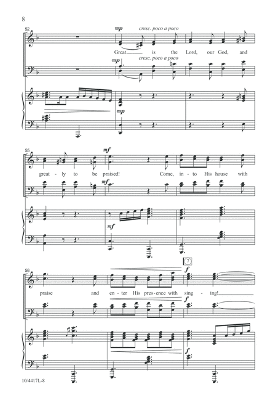 Ring Out the Bells Ring Out the Bells 4-Part scores gallery preview page 8