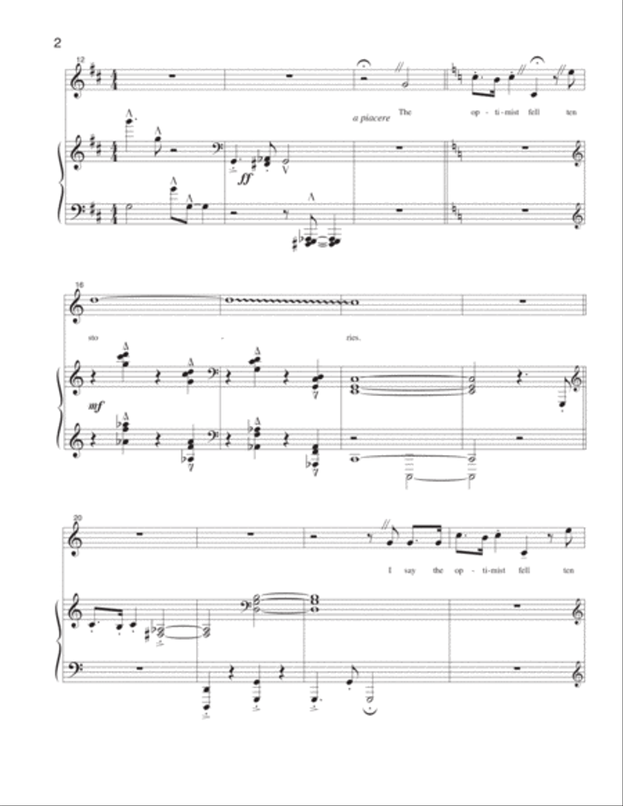 The Optimist High Voice scores gallery preview page 3