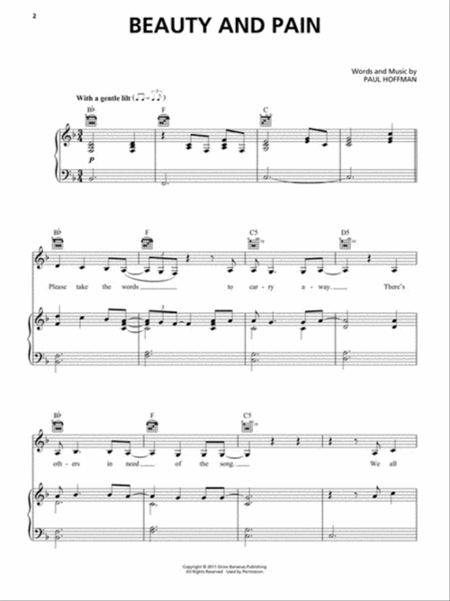 This Is Us Piano, Vocal, Guitar scores gallery preview page 3