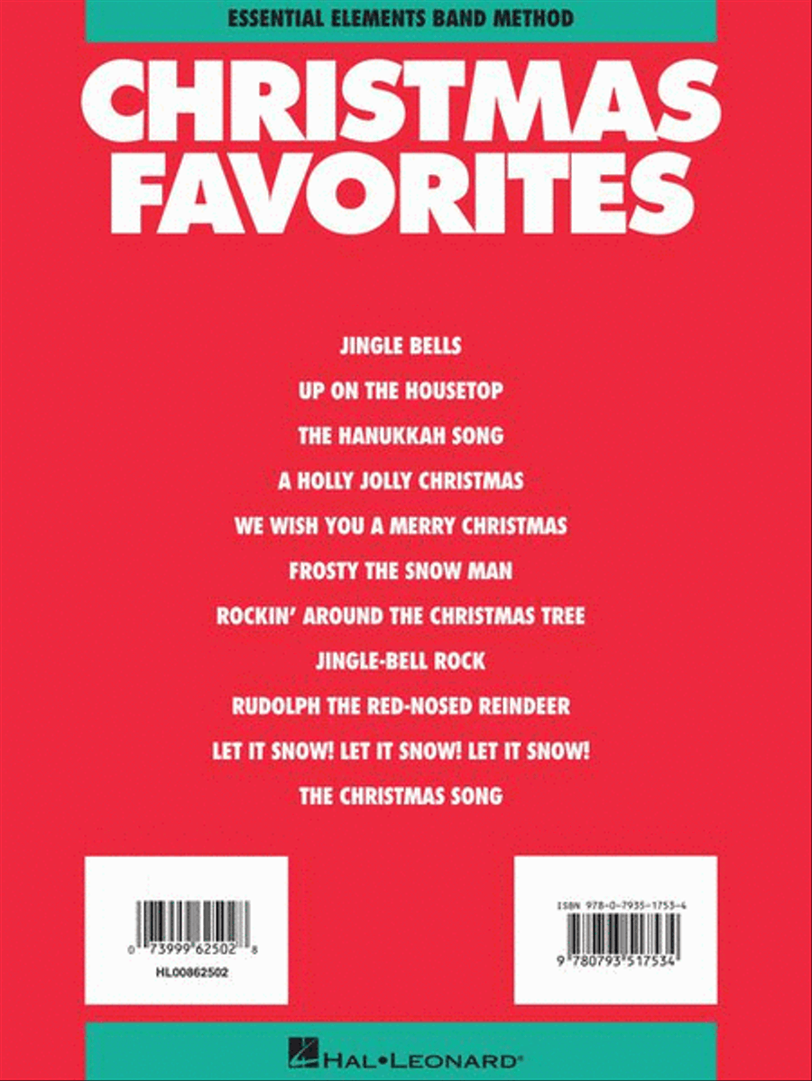 Essential Elements Christmas Favorites Concert Band Methods scores gallery preview page 6