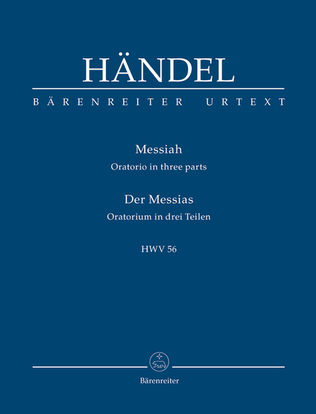 Book cover for Der Messias HWV 56