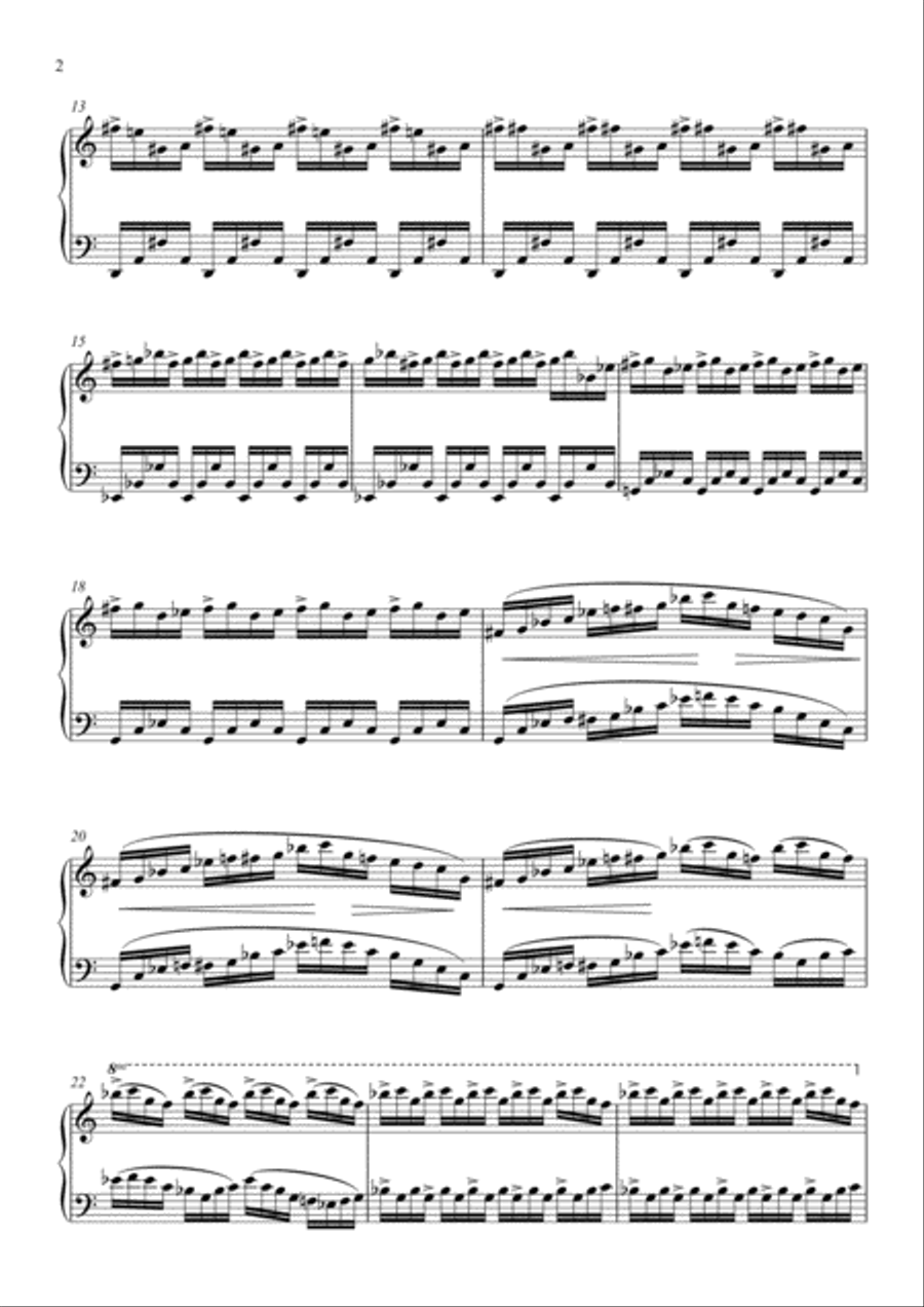 Obsession Concert Study Piano Method scores gallery preview page 2