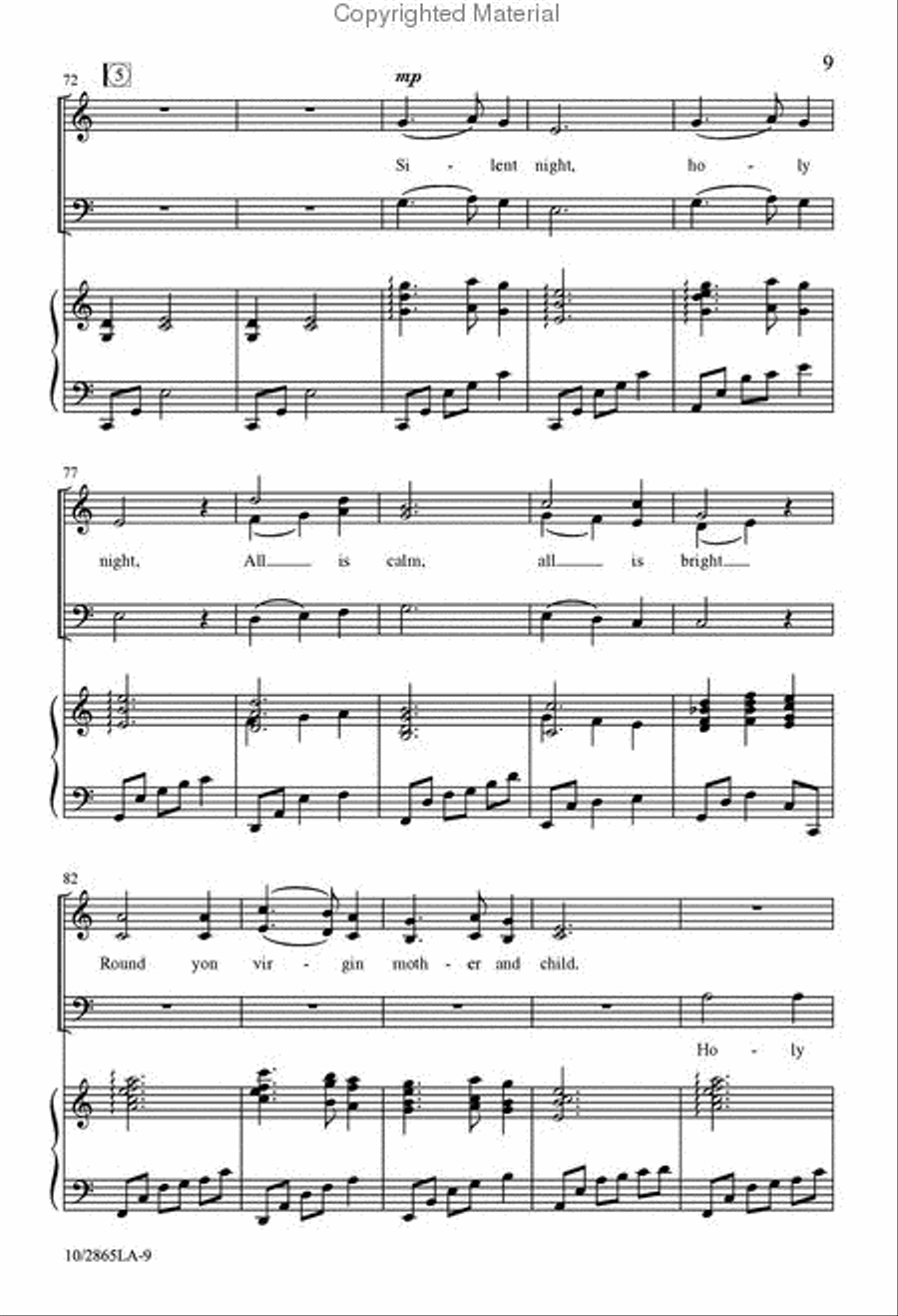The Joy of Christmas The Joy of Christmas 3-Part scores gallery preview page 8