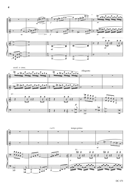 Trio Sonata - for flute, oboe and piano