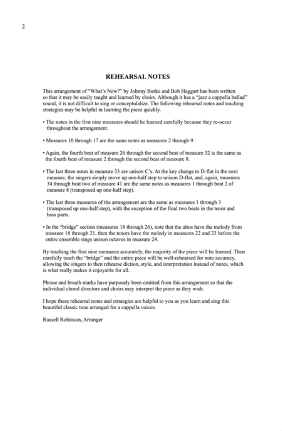 What's New? 4-Part scores gallery preview page 2