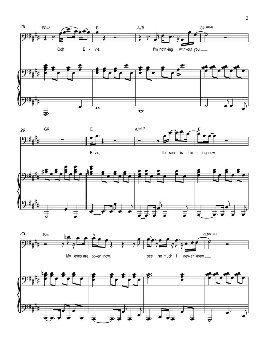 Evie Part 2 Evie Part 2 Voice scores gallery preview page 3