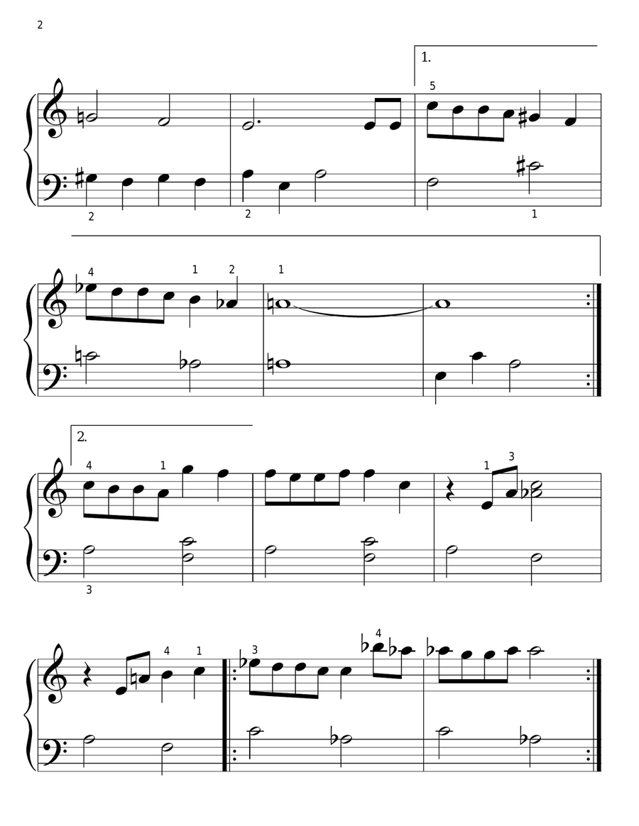 New Moon (from The Twilight Saga: New Moon) Easy Piano scores gallery preview page 2