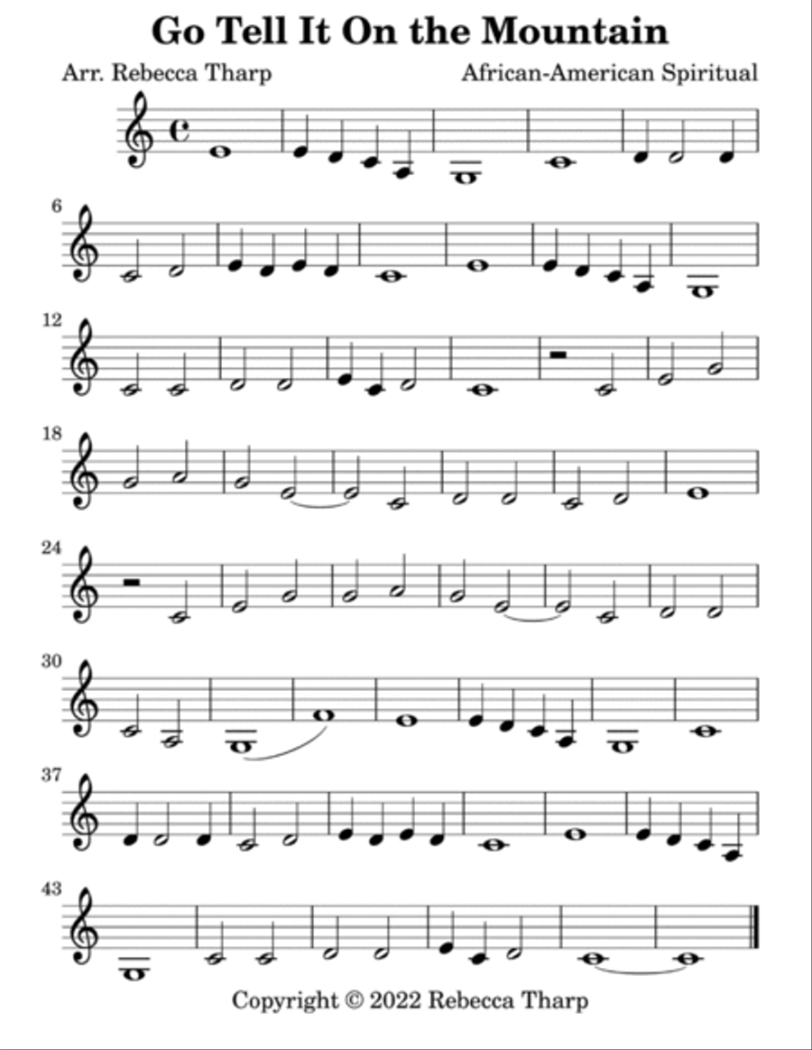Christmas Below the Break - Volume One Clarinet Solo scores gallery preview page 5