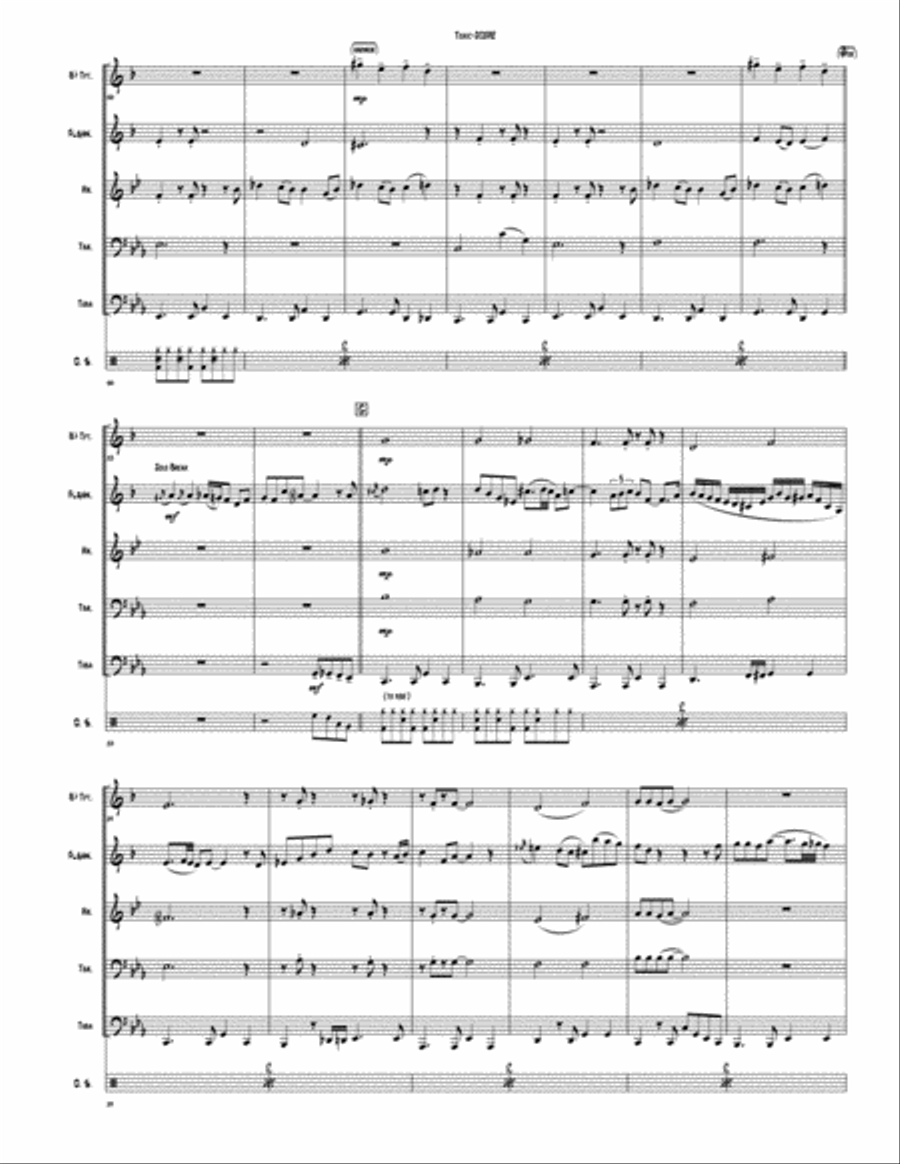 Toxic Brass Ensemble scores gallery preview page 3