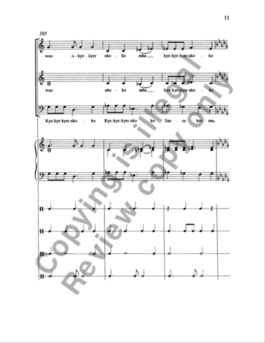 Sansa Kroma Sansa Kroma 3-Part scores gallery preview page 24