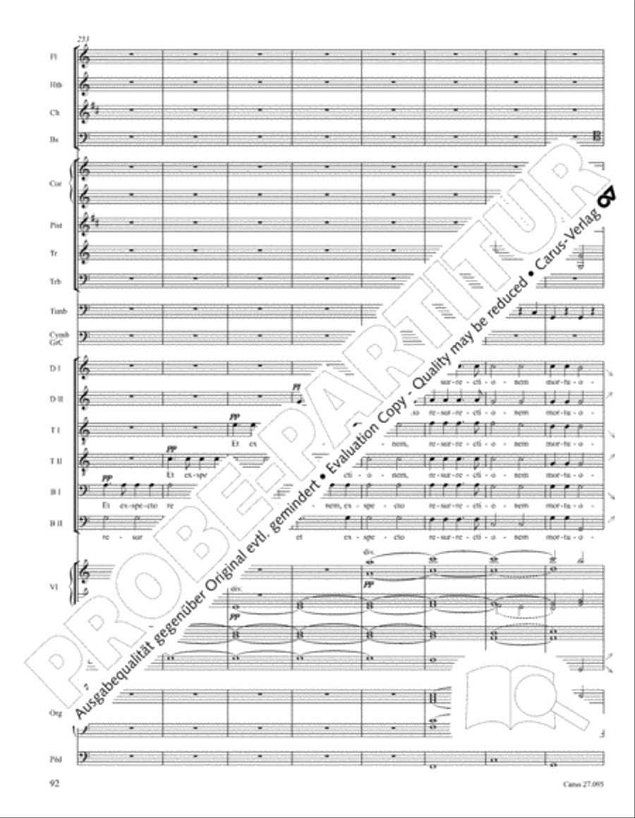 Messe solennelle de sainte Cecile STB scores gallery preview page 105