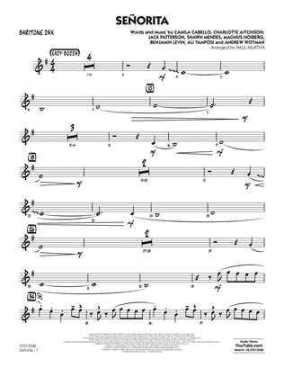 Senorita (arr. Paul Murtha) - Baritone Sax