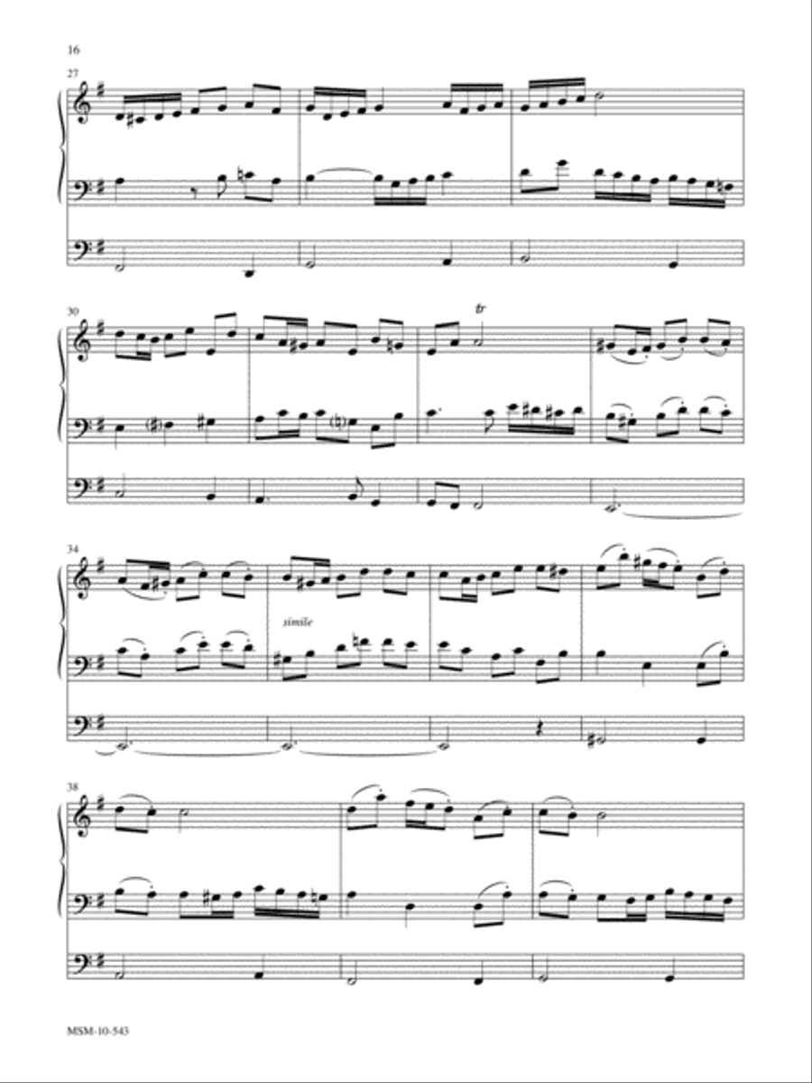 Three Hymns of Praise, Set 8 Organ scores gallery preview page 10