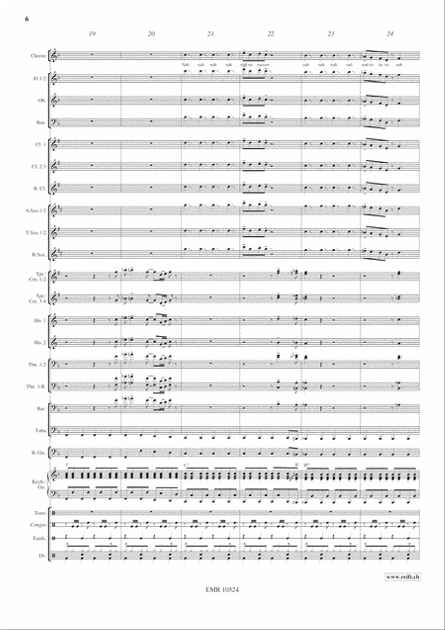 Disco Lady Disco Lady 4-Part scores gallery preview page 7
