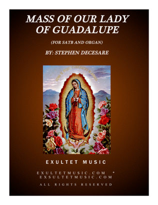 Book cover for Mass Of Our Lady Of Guadalupe (for SATB and Organ)