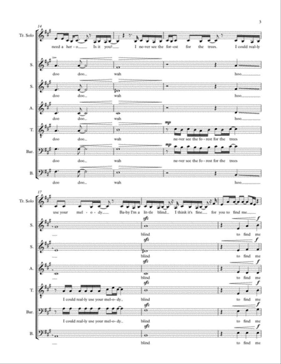 Nightingale 4-Part scores gallery preview page 3