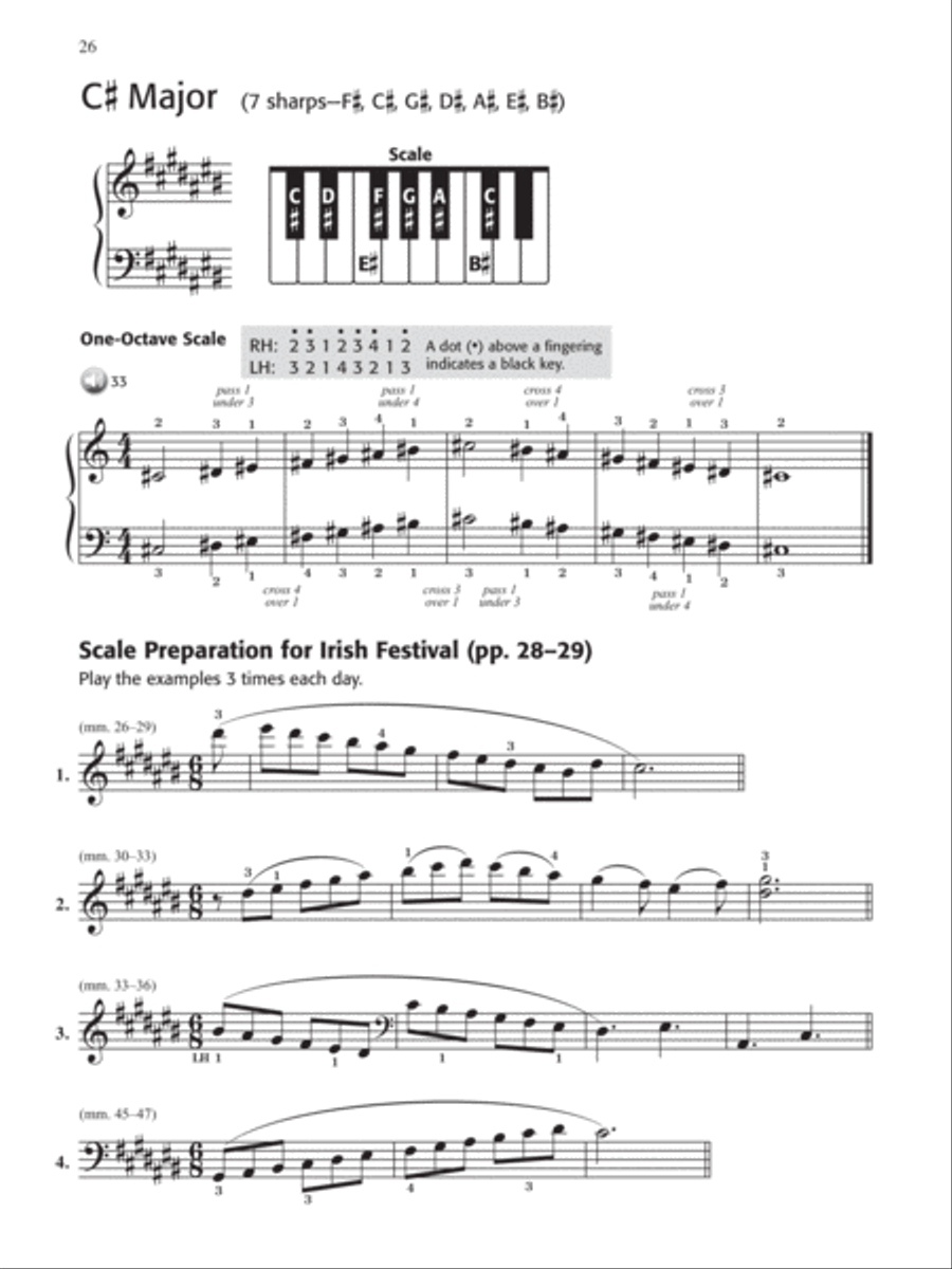 Not Just Another Scale Book, Book 2 Piano Method scores gallery preview page 5