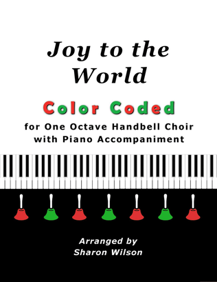 Book cover for Joy to the World (for One Octave Handbell Choir with Piano accompaniment)