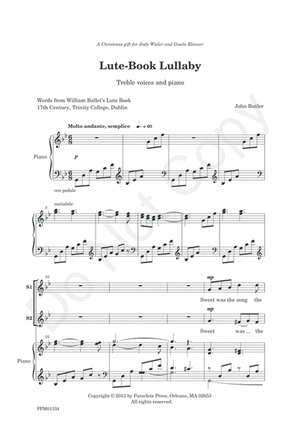 Lute-Book Lullaby image number null