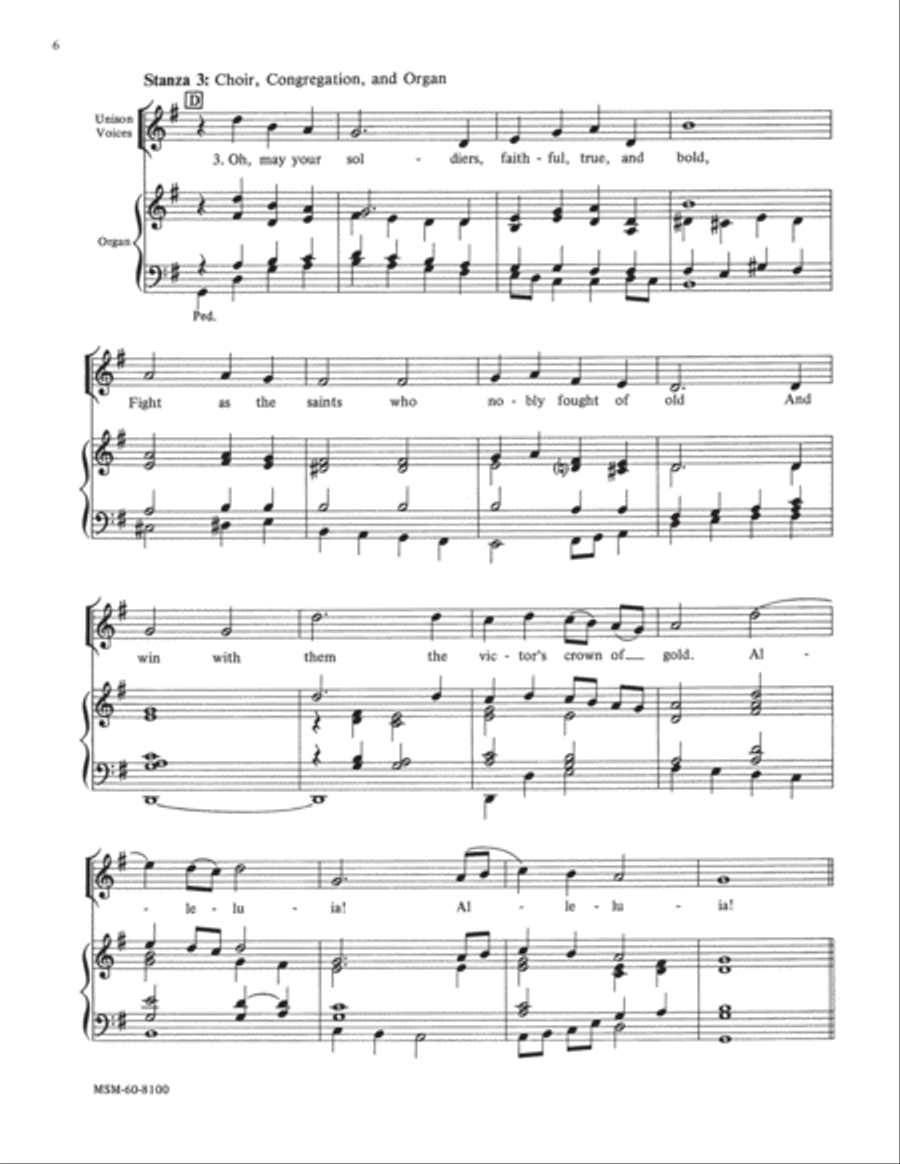 For All the Saints Choir scores gallery preview page 6