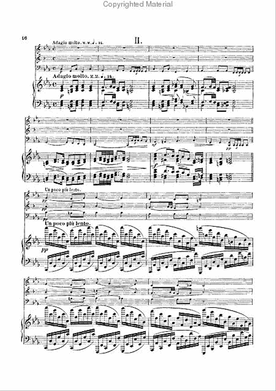 Quartet, Op. 1 A Clarinet scores gallery preview page 3
